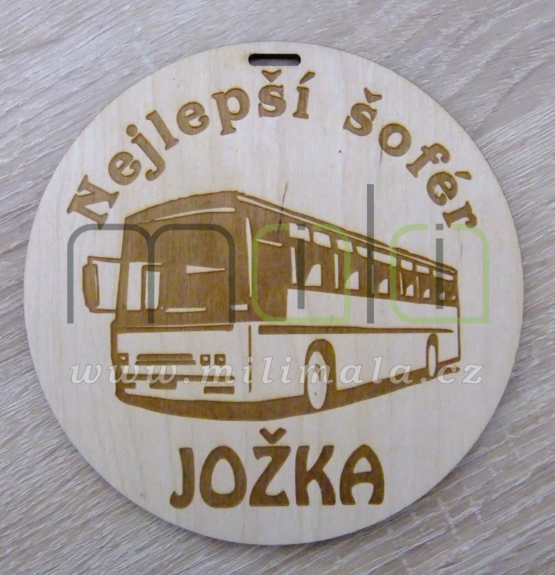 Medaille MAXI narozeninová se stuhou