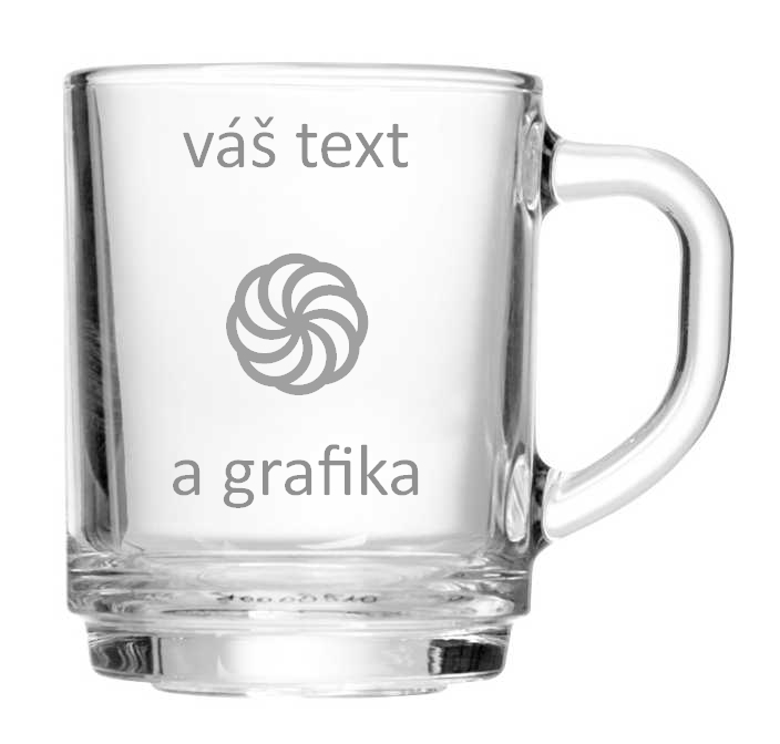 Gravírovaný hrnek 0,25 l s grafikou