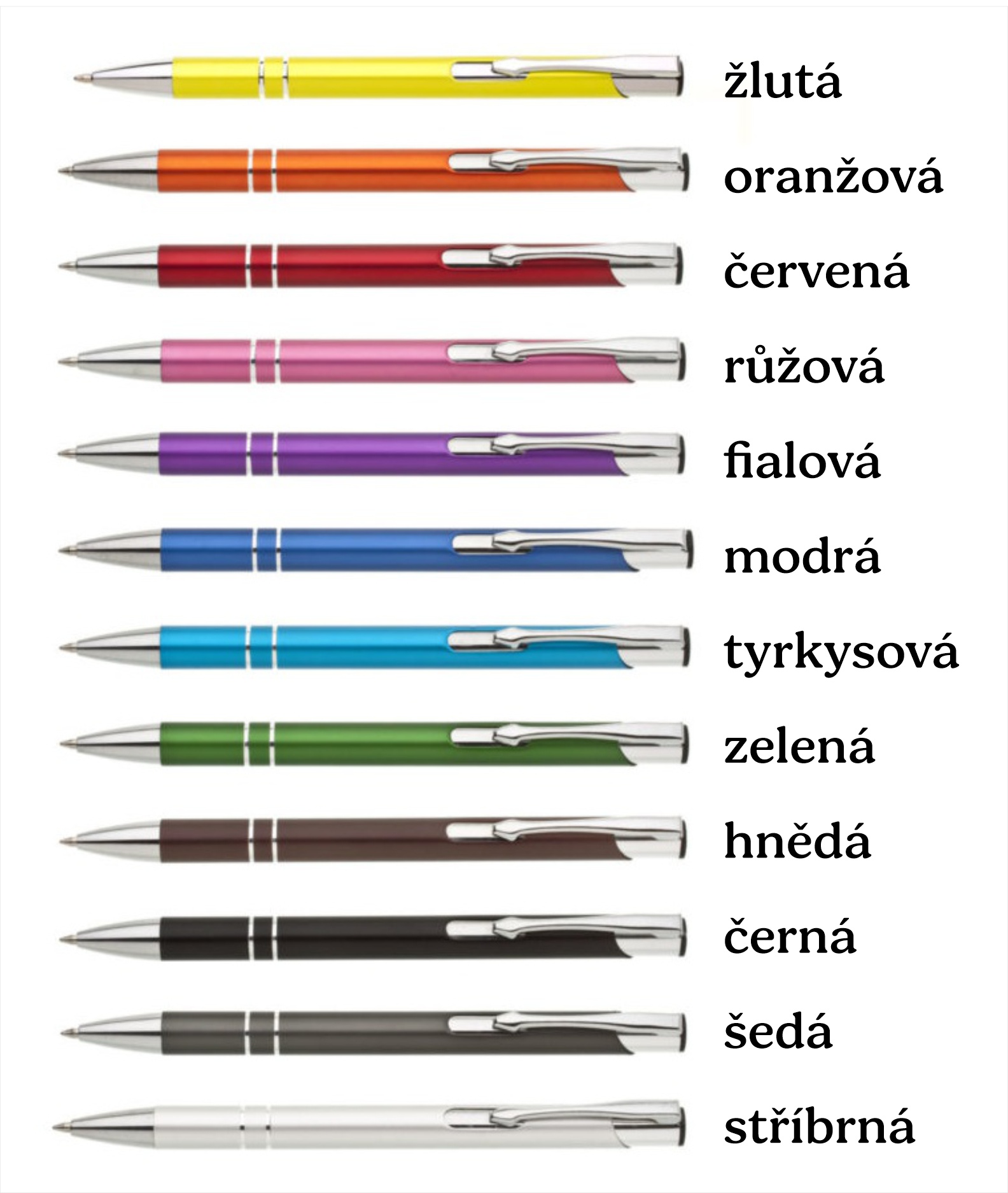 Propiska s vlastním textem od 5ks