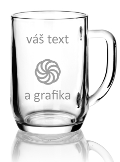 Gravírovaný půllitr Klasik s grafikou