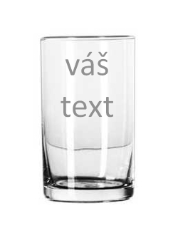 Gravírovaný decák s nápisem