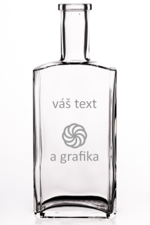 Láhev "Hanibal" 0,5 s grafikou
